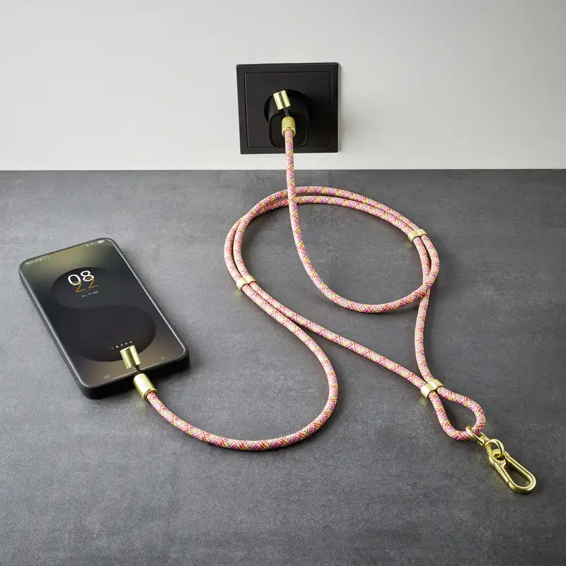 Intenso USB-C зарядный шнур на шее Photo 14