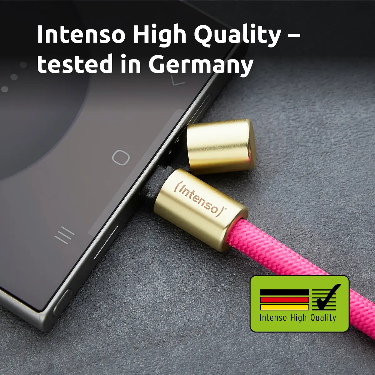 Intenso USB-C Lādēšanas Siksna Telefona Kakla Kabeļa Photo 7