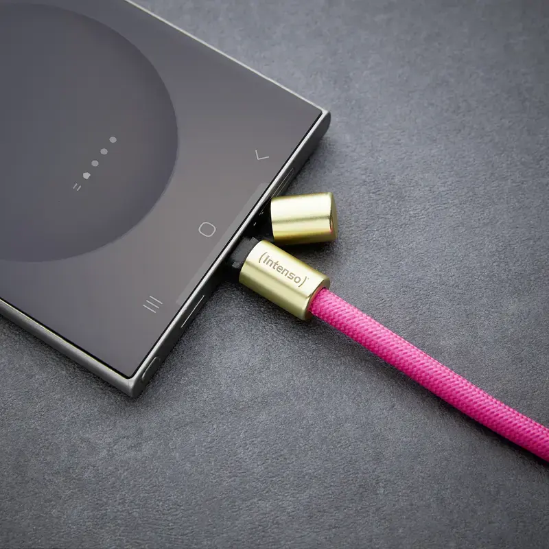 Intenso USB-C Lādēšanas Siksna Telefona Kakla Kabeļa Photo 13