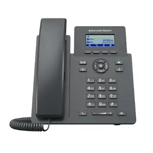 IP telefons Grandstream Networks GRP2601W melns 2 līnijas LCD Wi-Fi