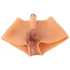 you2toys Вибрирующие пенис-шорты Liquid Silicone, размер M Photo 3