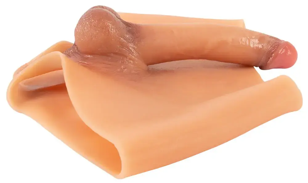 you2toys Вибрирующие пенис-шорты Liquid Silicone, размер M Photo 4