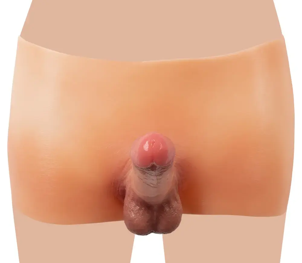 you2toys Вибрирующие пенис-шорты Liquid Silicone, размер M Photo 9