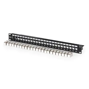 Digitus Modular patch panel 24-port DN-93615 RJ-45 Cat6a Black