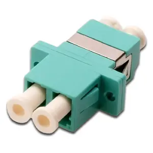 Digitus Fiber optic coupling duplex LC to LC MM OM3 Aqua