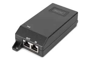 Digitus Gigabit Ethernet PoE+ Injector DN-95103-3 802.3at 30 W 1000 Mbit/s Black