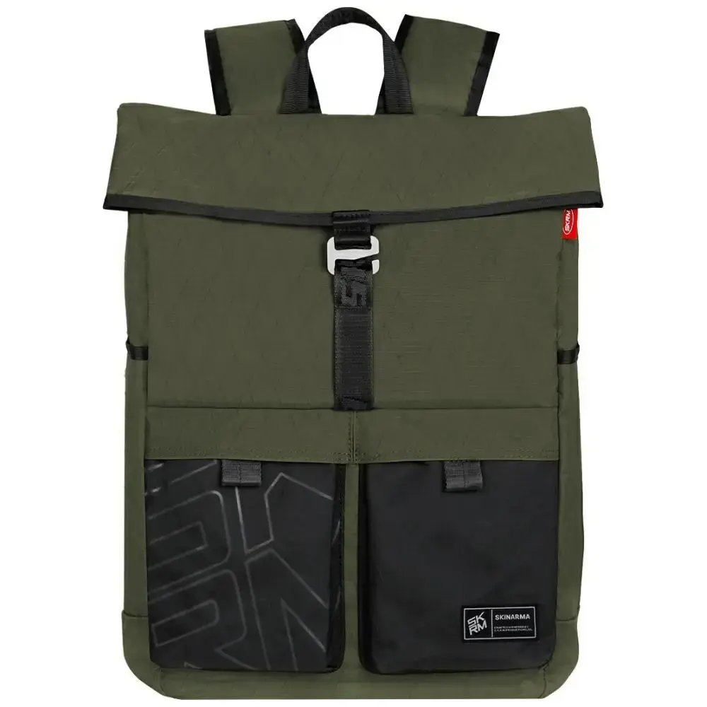 Mugursoma SKINARMA Jager olīvu Photo 3
