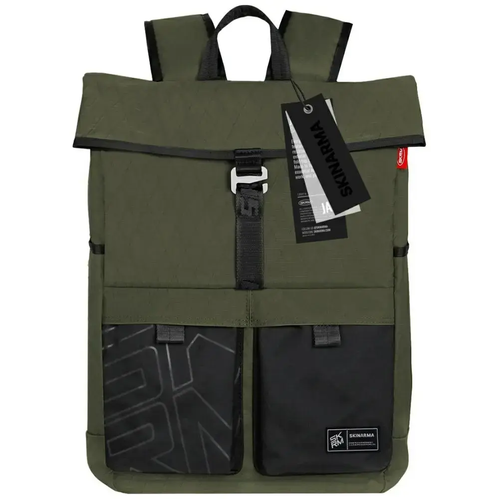 Mugursoma SKINARMA Jager olīvu Photo 4