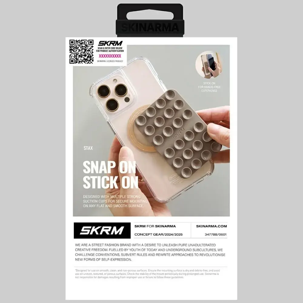 Piesūcekņa telefona stiprinājums SKINARMA Stax MagSafe SK-MSMT-STAX-GLD Photo 4
