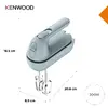 Ручной миксер Kenwood HMP40.000GY Photo 7