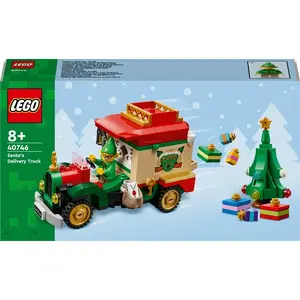 LEGO Набор «Подарочный грузовик Санты» 40746 — рождественская тематическая машинка
