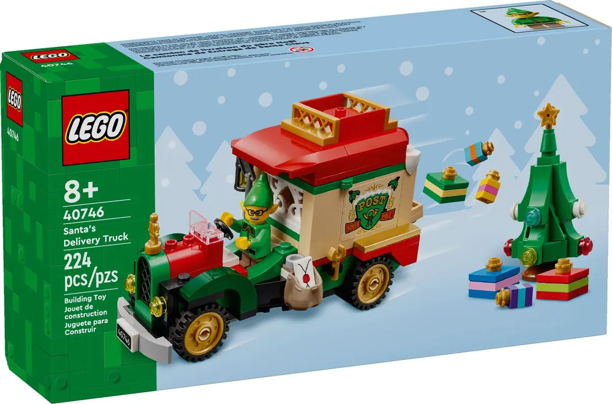 LEGO Saneku piegādes kravas automašīna komplekts