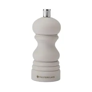 Salt and Pepper Mill Masterclass GB40MCSNPLAT12 12 cm plastic, beech tone, ceramic mechanism