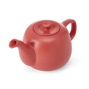 Teapot La Cafetiere GB40LCTPOT2CPRED 600 ml Red Matte Ceramic