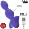 Вибратор ONINDER CUTE LOVE BUTT VIBRATING ANAL PLUG Photo 5