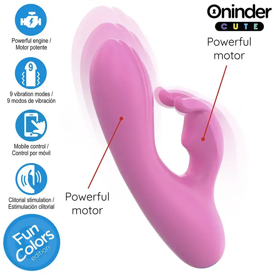 Вибратор ONINDER CUTE LOVE BUNNY Photo 4