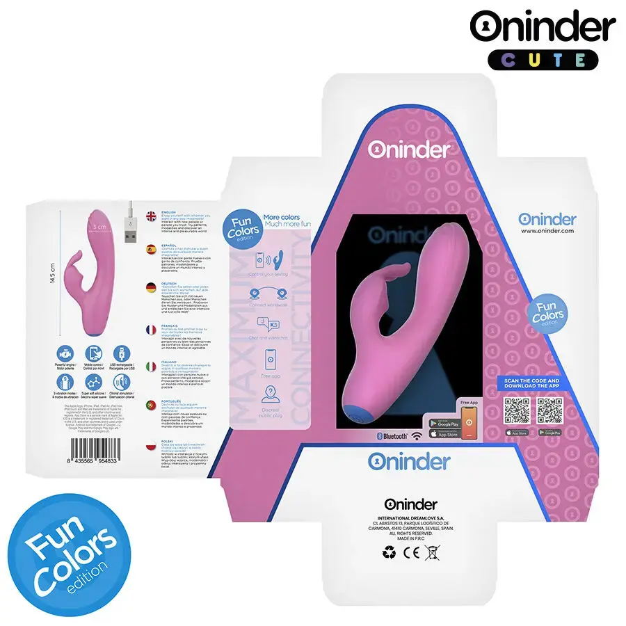 Вибратор ONINDER CUTE LOVE BUNNY Photo 6