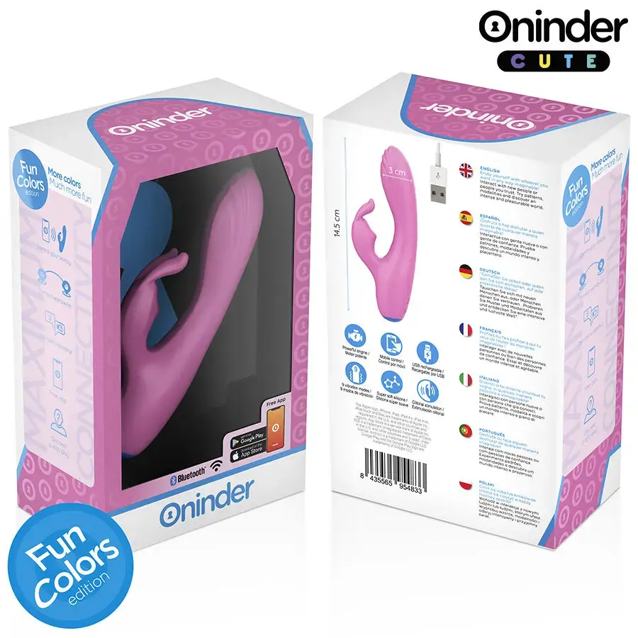 Вибратор ONINDER CUTE LOVE BUNNY Photo 7