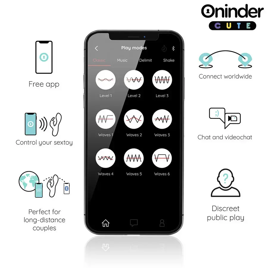 Вибратор ONINDER CUTE LOVE BUNNY Photo 3