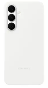 Силиконовый чехол-крышка для Samsung Galaxy S25 FE — белый, для экрана 6,7" (17 см)