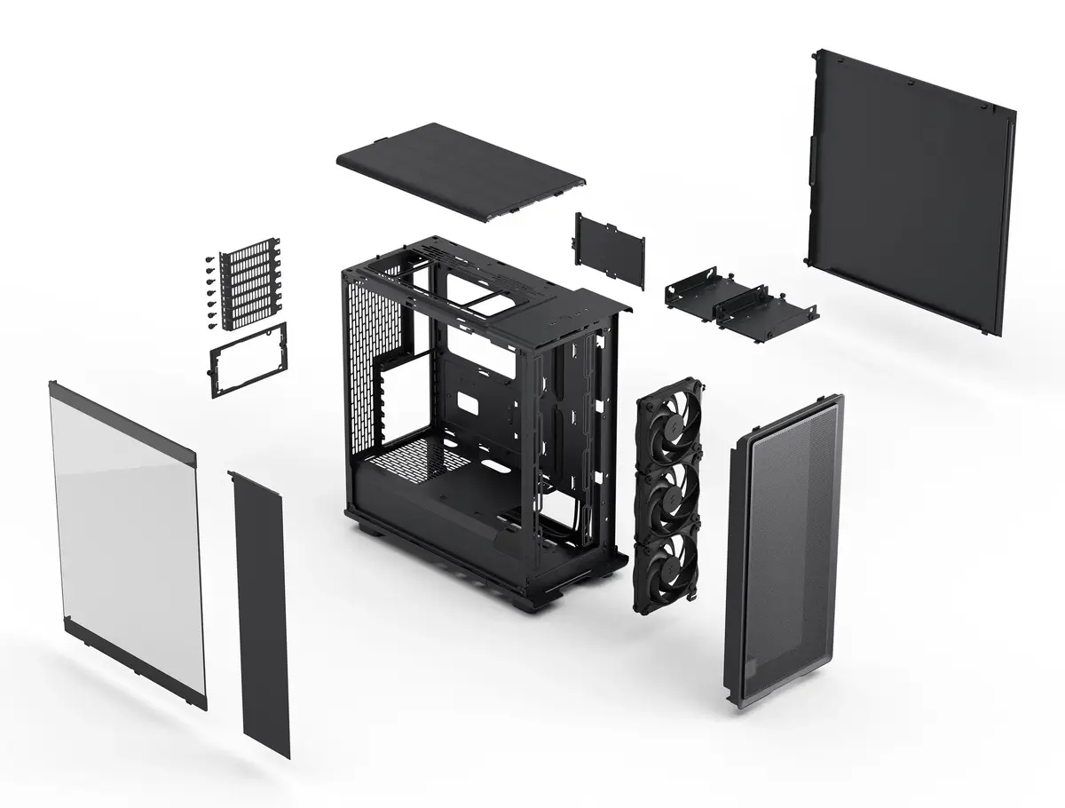 Корпус ПК Fractal Design Epoch Black TG Light Tint Photo 17