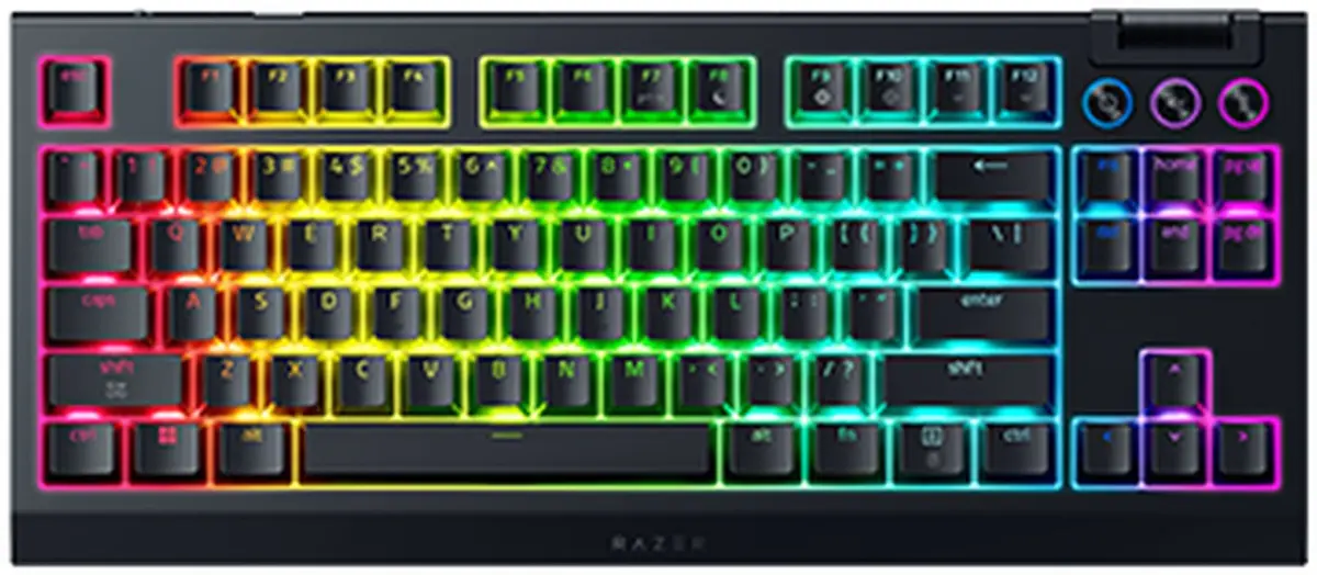 Razer BlackWidow V4 Tenkeyless HyperSpeed mehāniskā