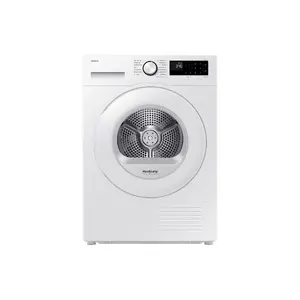 Tumble Dryer Samsung DV90DG52A0TE 9 kg Heat Pump White