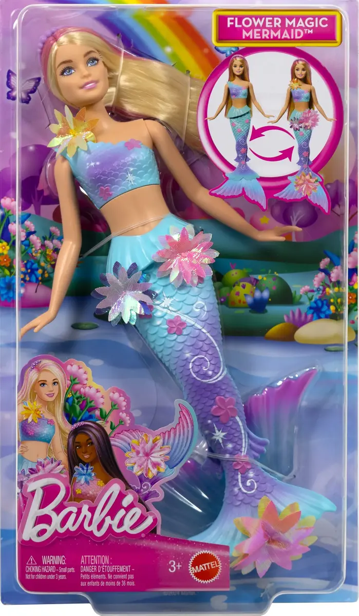 MATTEL Barbie Flower Magic Mermaid modes lelle 370 mm Photo 6