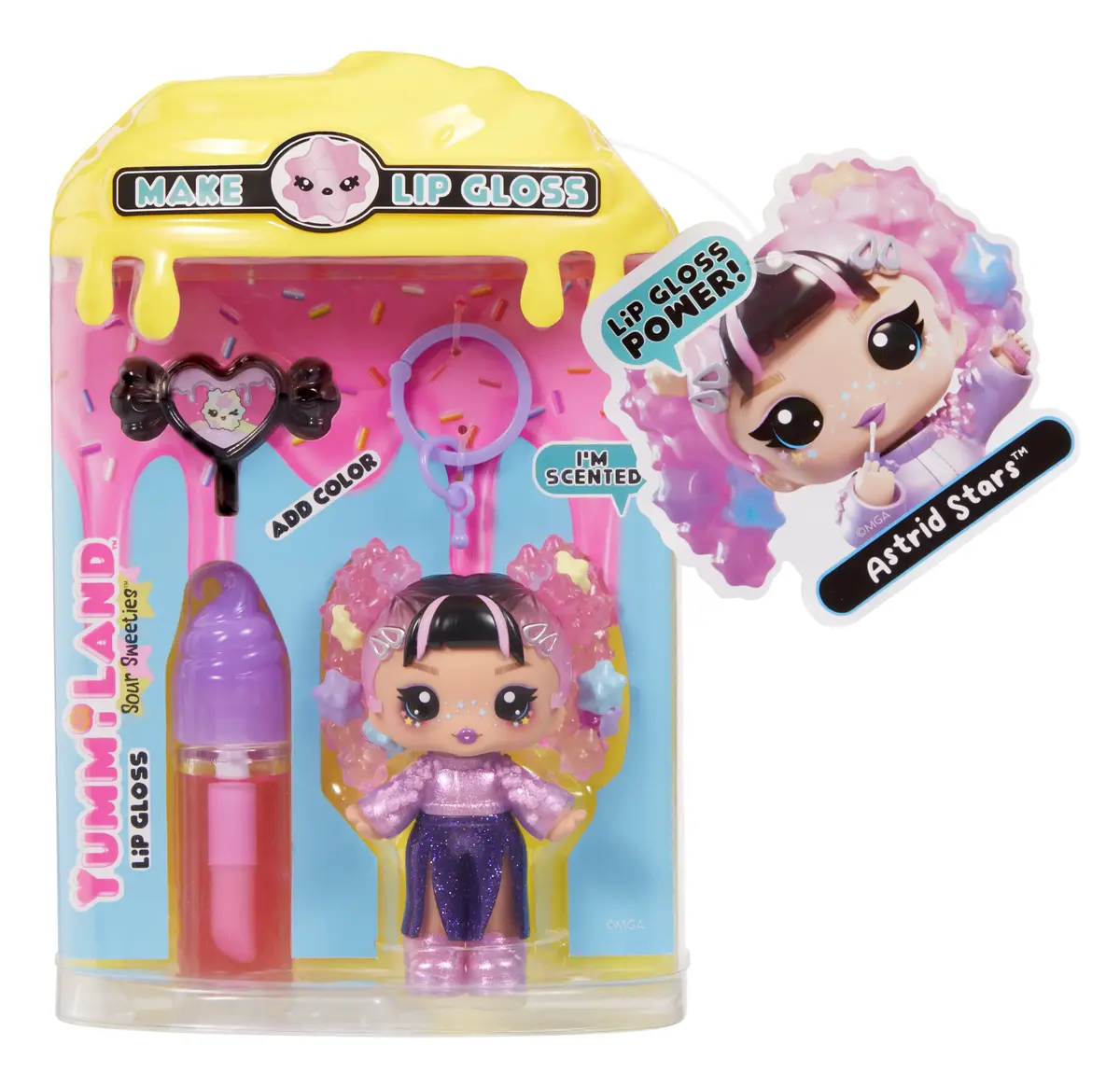Mini lelle MGA Entertainment Yummiland Lip Gloss Doll Astrid Stars Photo 5