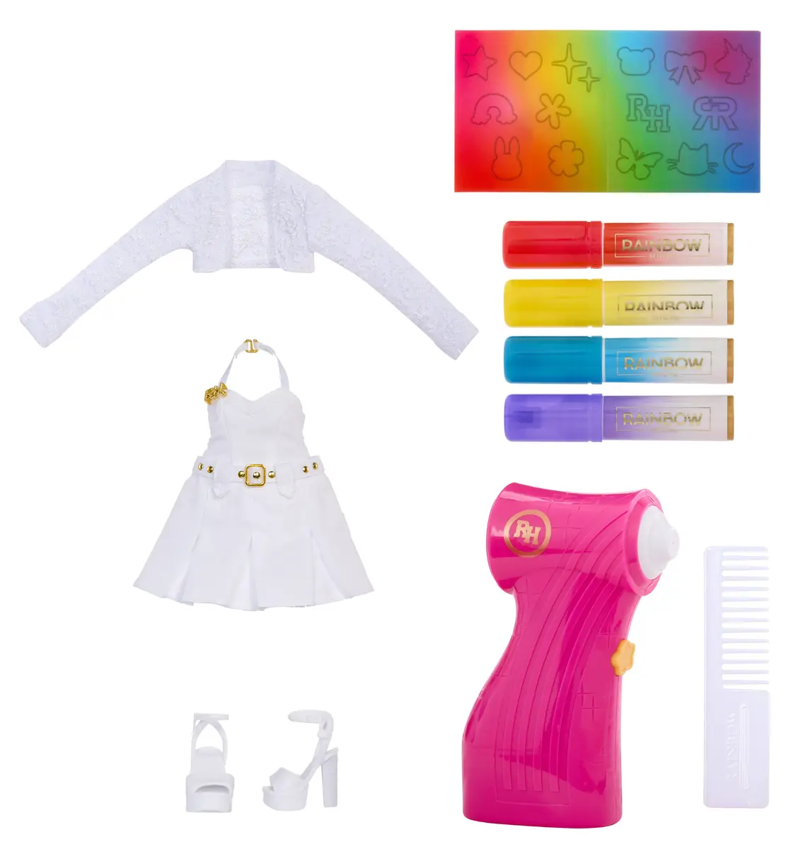 Modes lelle Rainbow High Air Brush & Create Photo 3