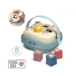 Корзина-сортер SMOBY 7600140323 с разноцветными фигурами, развивающая игрушка для малышей