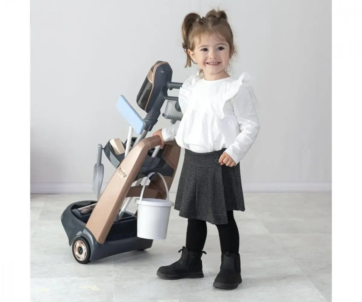 Cleaning Trolley SMOBY 7600330326 with Vacuum Cleaner Photo 4