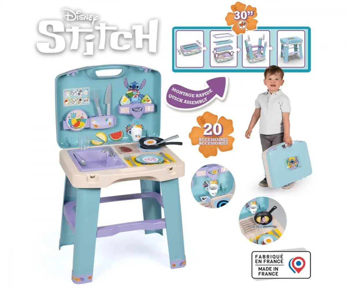 Игровая кухня SMOBY Stitch Kitchen 7600311909 Photo 2