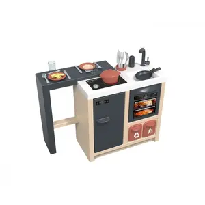 Kitchen island SMOBY 7600312601 with storage and play features for children's role play