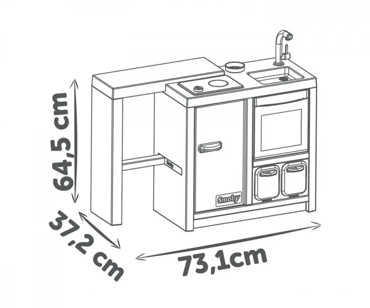 SMOBY kitchen island 7600312601 Photo 6