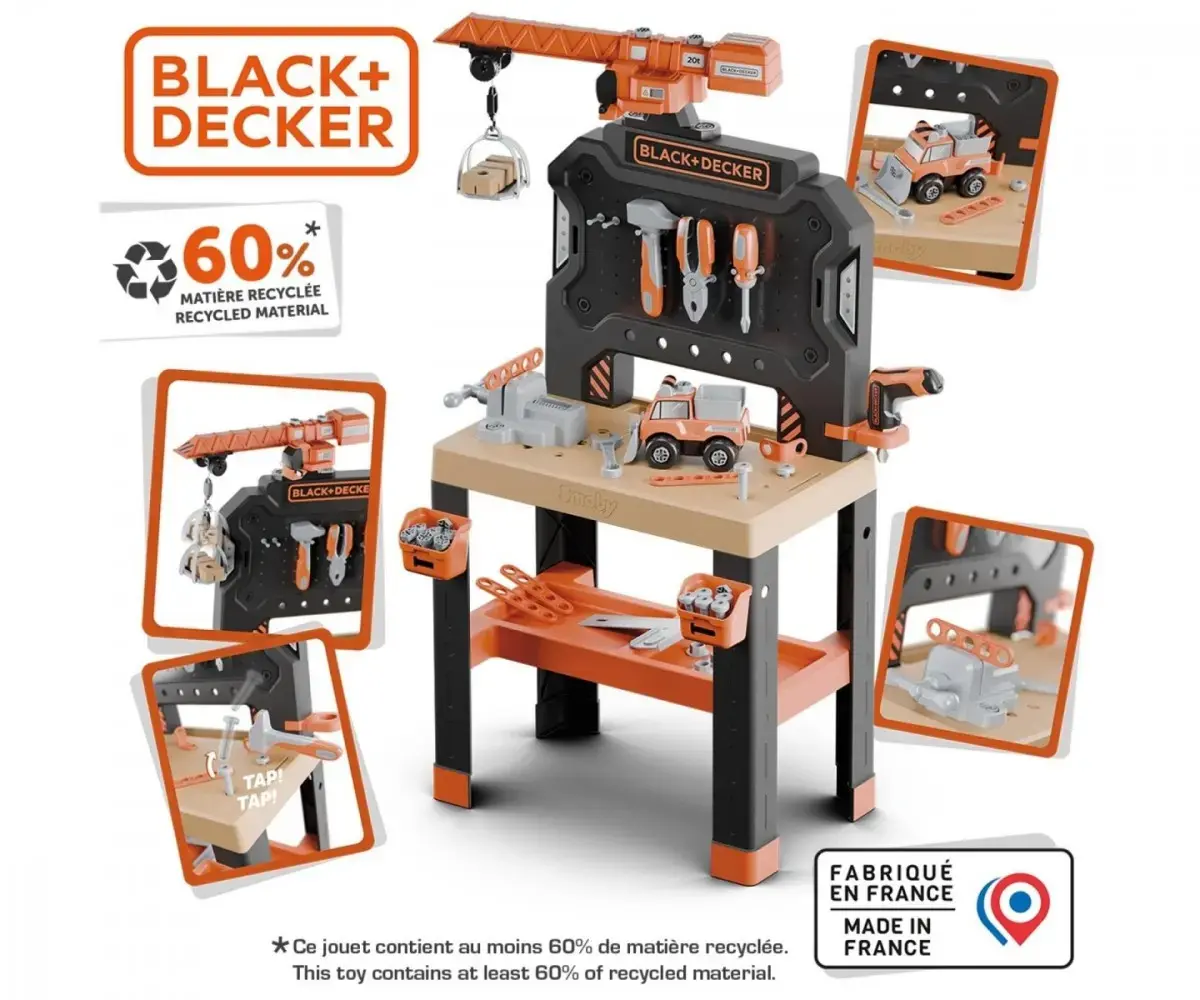 Детский набор мастерской SMOBY Bricolo Builder 7600360741 Photo 2