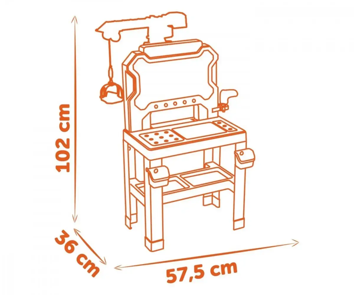 Детский набор мастерской SMOBY Bricolo Builder 7600360741 Photo 6