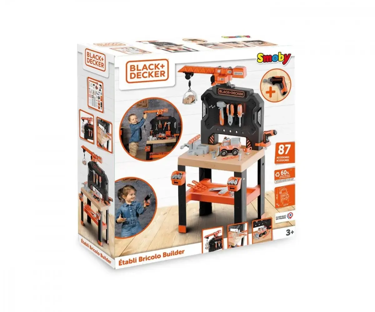 Детский набор мастерской SMOBY Bricolo Builder 7600360741 Photo 7