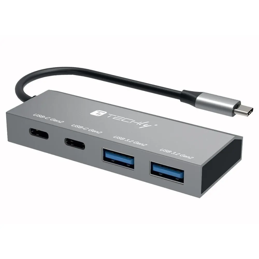 Datora doks Techly IUSB32C-HUB4AC2 USB 3