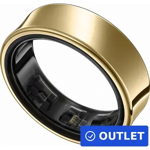 Умное кольцо трекер активности Samsung Galaxy Ring Золотое Оптический датчик сердечного ритма