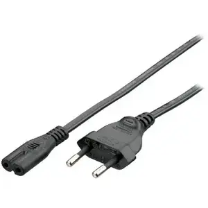Power Cord C7 to 2pin Euro Equip 1.8m