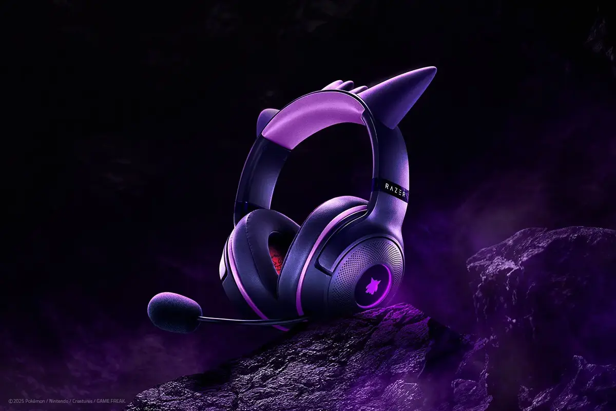 Наушники Razer Kraken Kitty V2 - Pokemon Gengar Ed. Photo 4