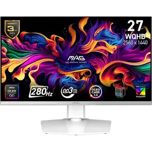 Монитор MSI MAG 272QPWDE X28 26,5" QHD QD-OLED Игровой Монитор