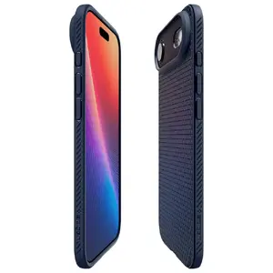 Protective phone case Spigen Liquid Air for iPhone 17, Navy Blue