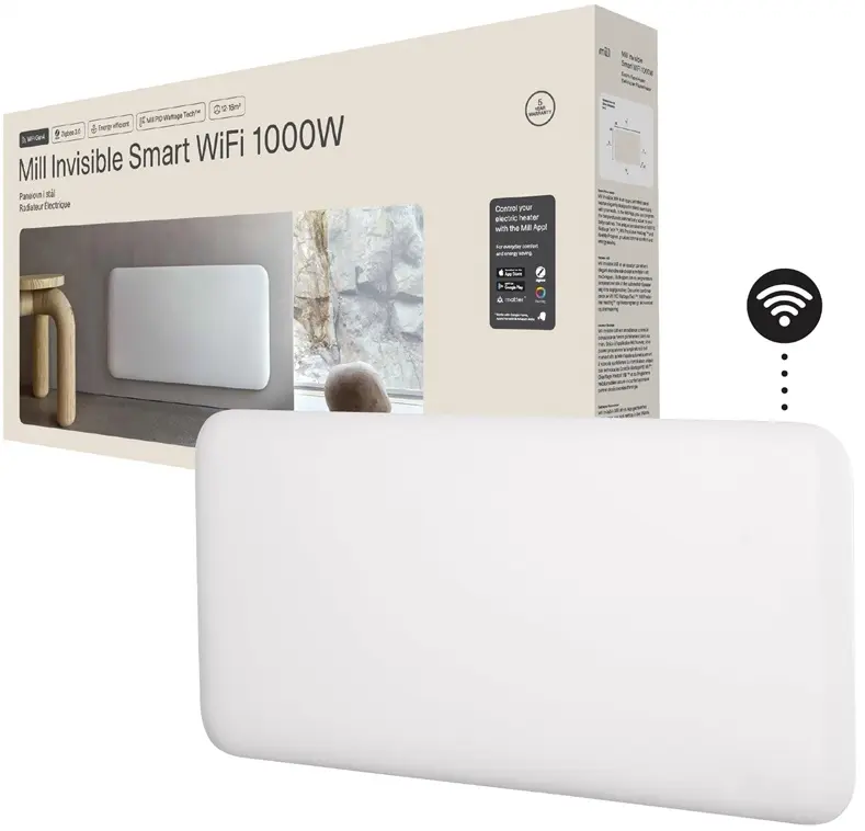 Elektriskais sildītājs Mill PA1000WIFI4 1000W telpām