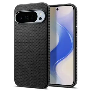 Protective phone case Spigen Liquid Air for Google Pixel 10 Pro XL, matte black