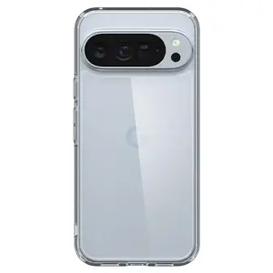 Spigen Ultra Hybrid clear protective case for Google Pixel 10 Pro XL – transparent hard-back and flexible bumper