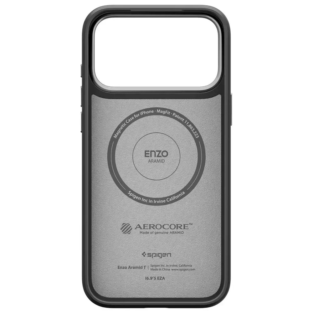 Чехол Spigen Enzo Aramid T MagSafe для iPhone 17 Pro Photo 6