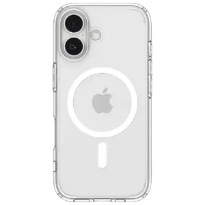 Spigen maciņš Ultra Hybrid Mag MagSafe priekš iPhone 17, caurspīdīgi balts, saderīgs ar MagSafe, hibrīds PC+TPU