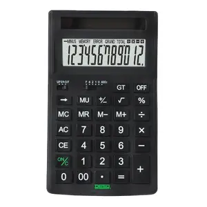 Calculator AVELI Model 30400 solar-powered basic desktop calculator with solar panel